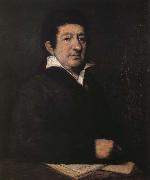 Francisco Goya Leandro Fernandez de Moratin painting